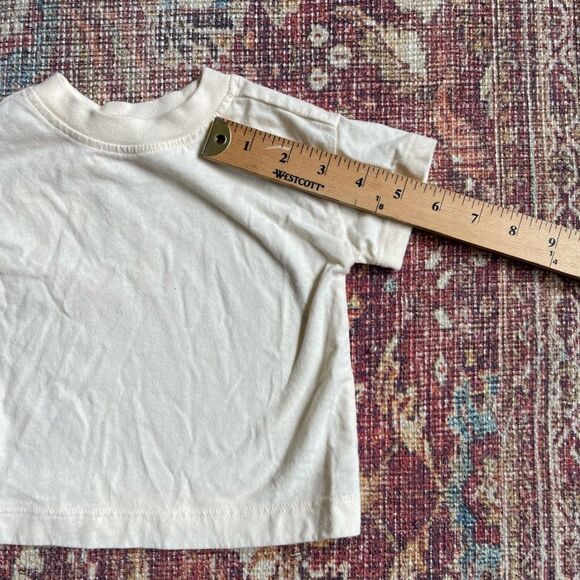 Hanna Andersson 3-6 Months Cream t shirt - Picture 4 of 6